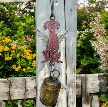 Dog wind chime bereavement