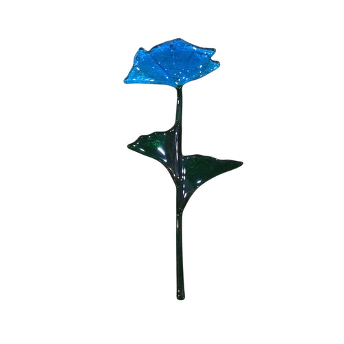 Single Stem Suncatcher- blue