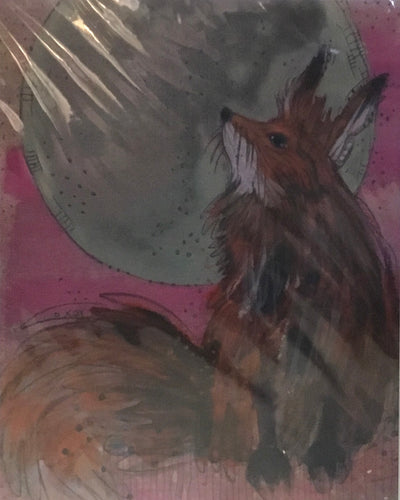 Blue moon w/ fox