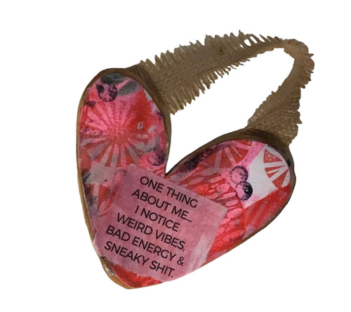 Heart Ornament-One Thing About Me