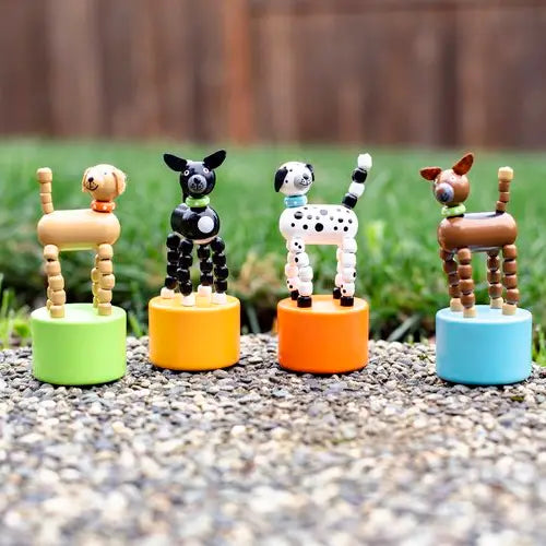 Dog Push Puppets