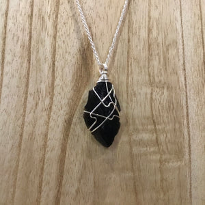 Black Obsidion Pendant