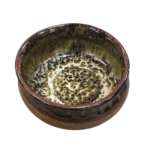 Green & Black Sause Bowl - Widemouth
