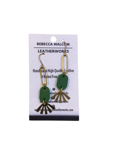 Starlight Earrings - Kelly Green