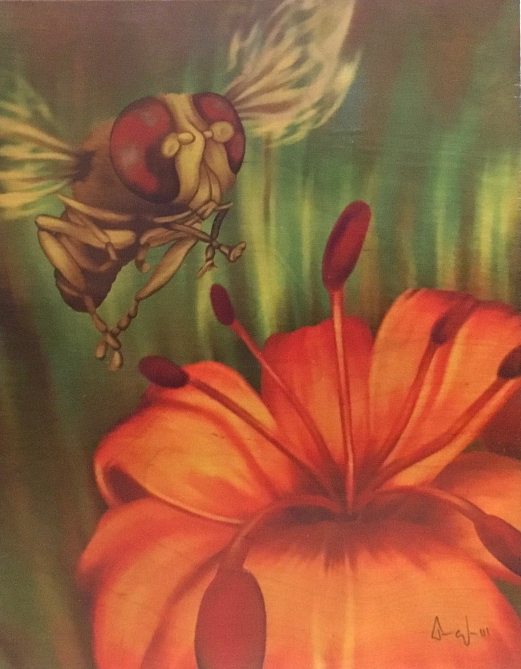 Bug and Flower