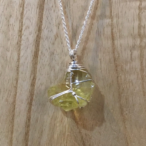 Lemon Quartz Pendant