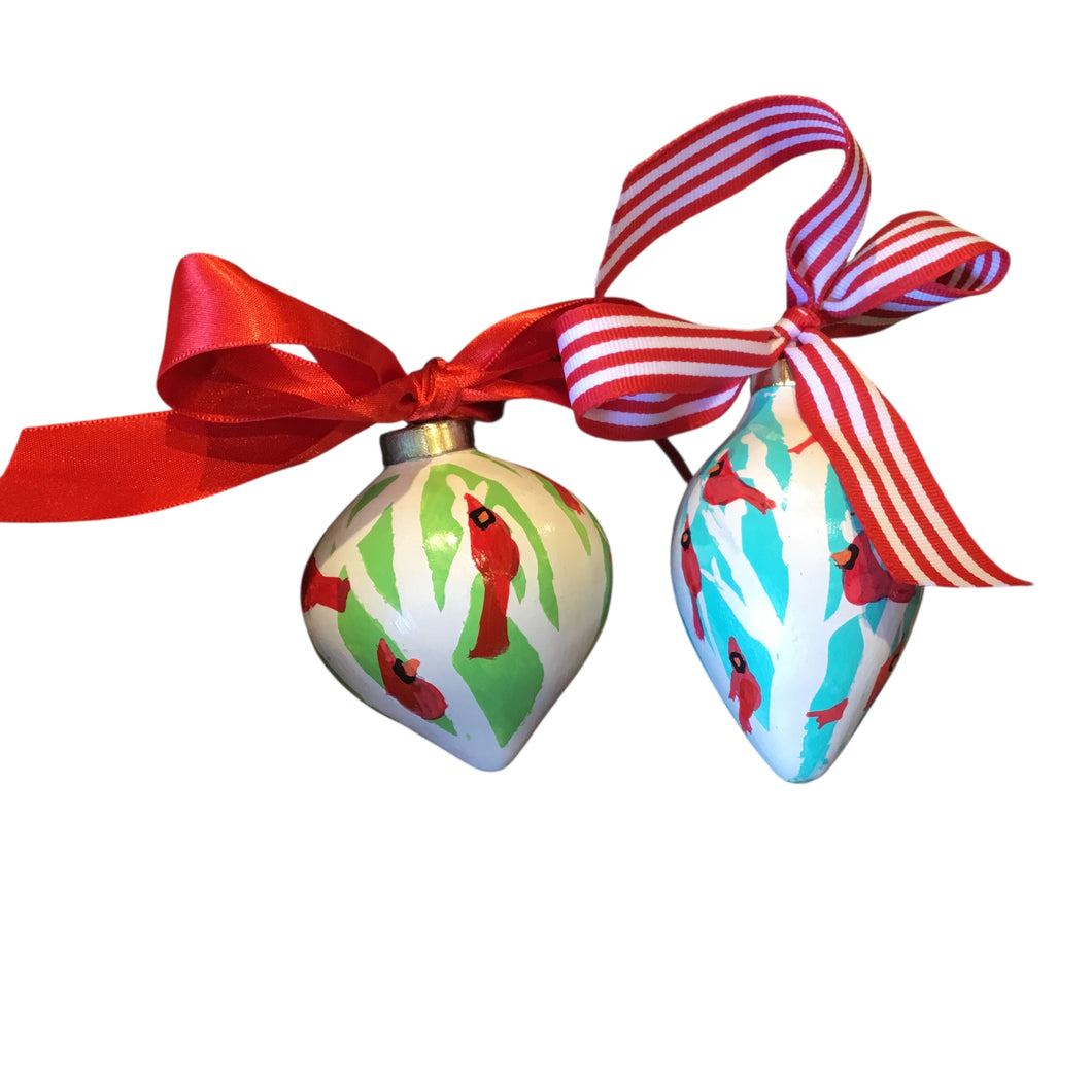 Cardinal Ornaments
