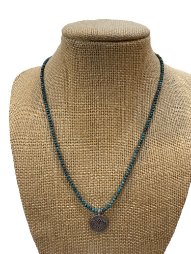 Yoga/Nature-Inspired Turquoise Necklace