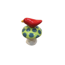 Toadstool with Bird