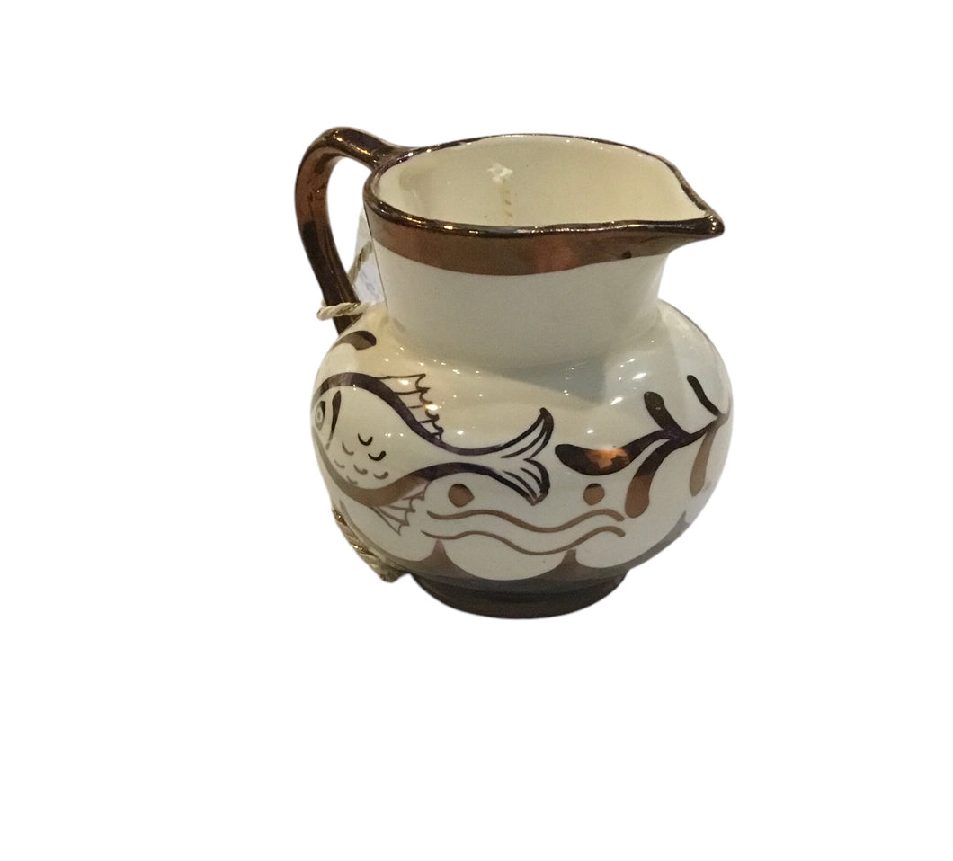 Soy Candle in Antique Lusterware