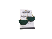 Small halfmoon earrings