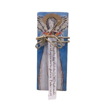 Small Wood Block Angel " This it the day.."