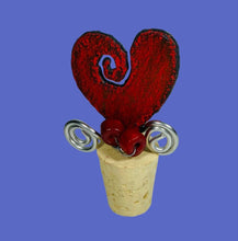 Heart wine stopper