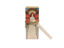 Small Wood Block Angel " You have wings.."