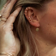 Double Bar Ear Cuff -Silver