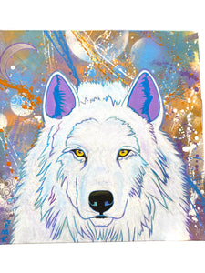 Wolf canvas