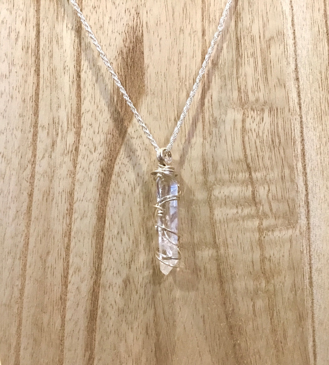 Columbian Clear Quartz Pendant