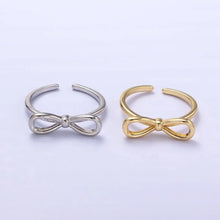 14K Gold Filled Minimalist Open Bow Ring