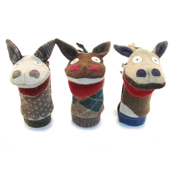 Horse Puppet | Reclaimed Wool