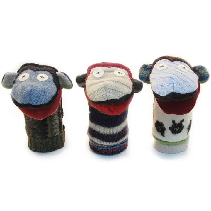 Monkey Puppet | Reclaimed Wool