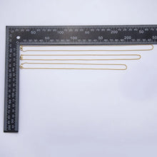 Gold-Filled Minimalist Box Chain
