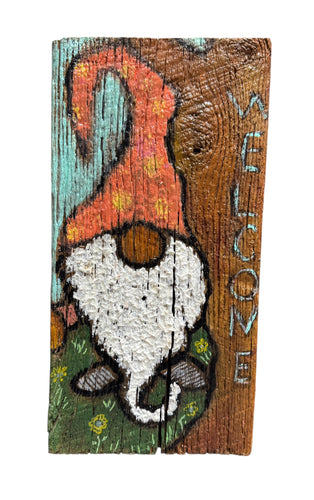 Orange Welcome Gnome #2