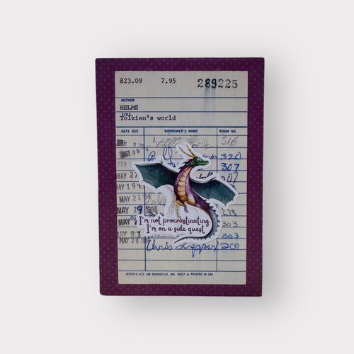I'm Not Procrastinating, I'm on a Side Quest Magnet - Dragon