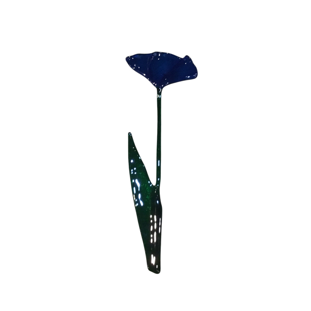 Single Stem Suncatcher-blue