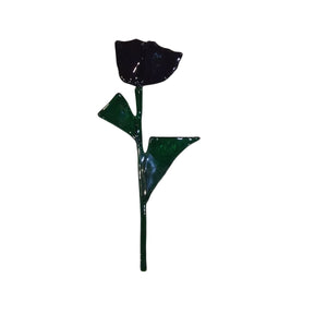 Single Stem Suncatcher-Dark Purple