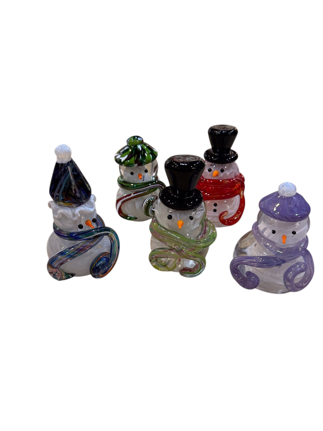 Snowperson in Scarf and Hat