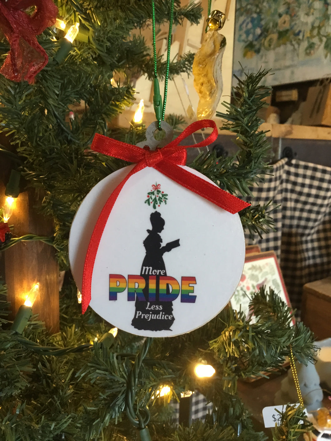 More Pride Less Prejudice Ornament - 3