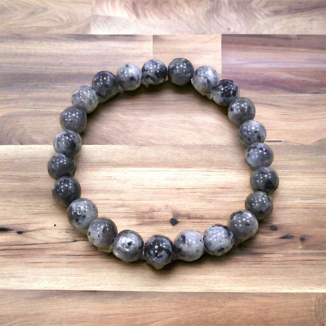 Larvikite Bracelet--8 mm