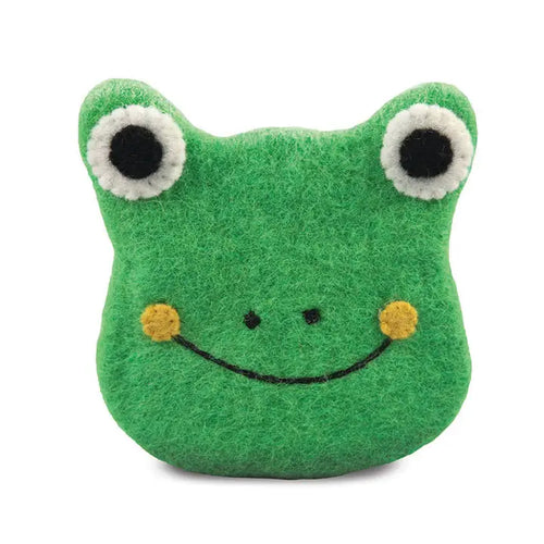 Smile Frog Face Design Coin Purse