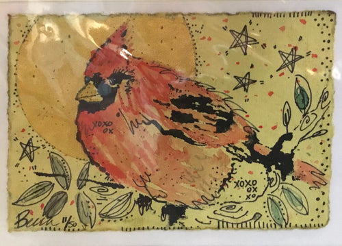 Cardinal golden moon