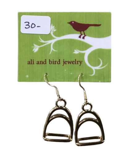 Gold Padlock Earrings