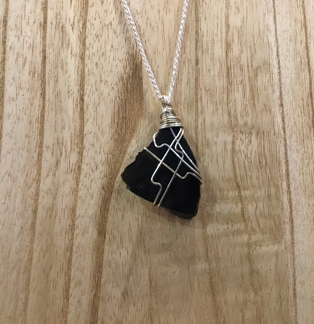 Black Obsidion Pendant