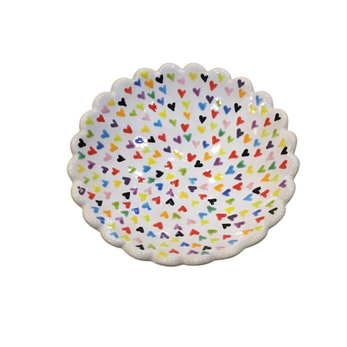 Scalloped Heart Bowl