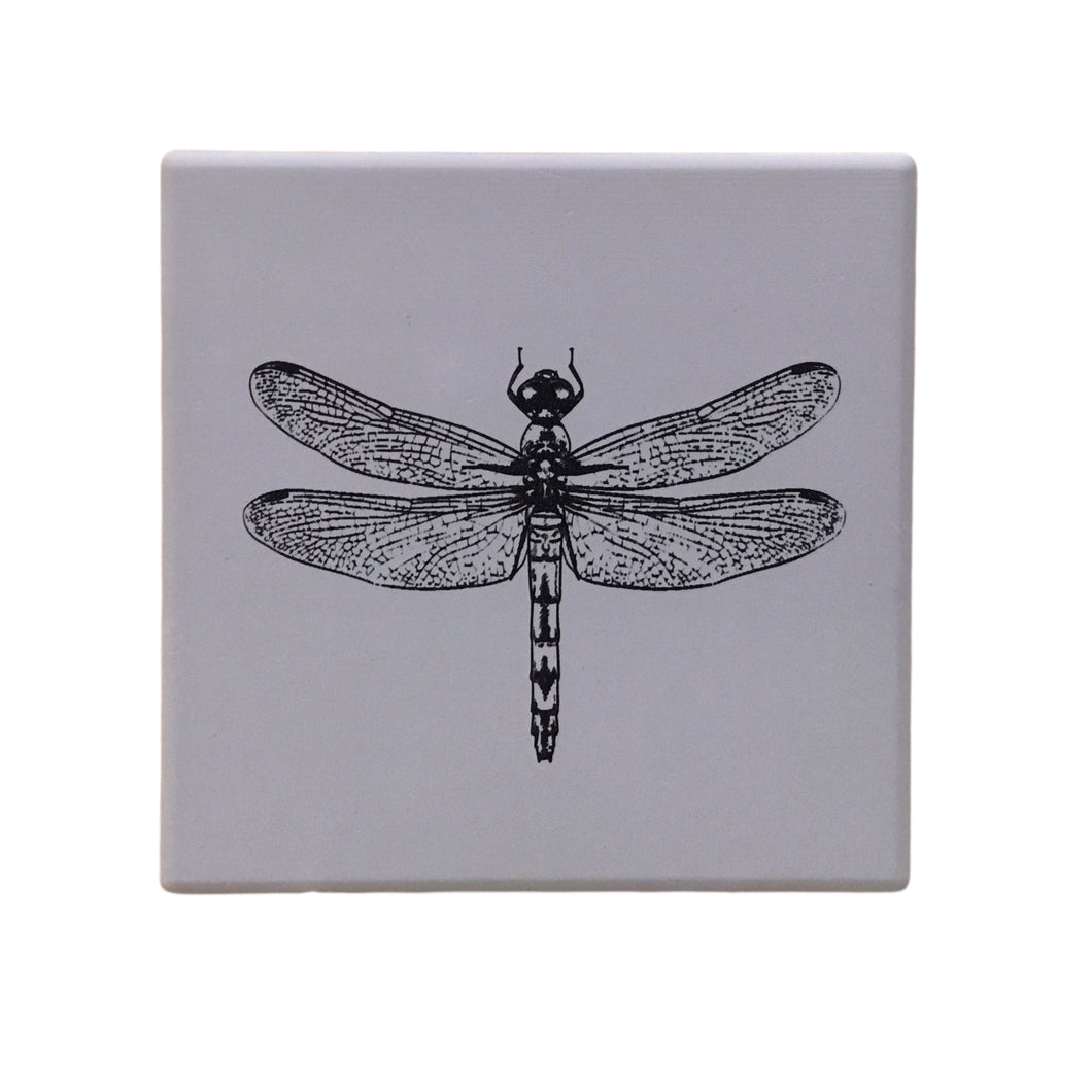 Dragonfly Ceramic Coaster