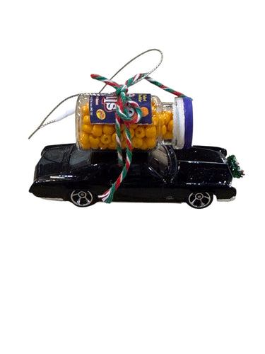 Cheese Balls on Buick Riviera Ornament