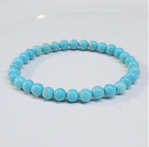 Turquoise Bracelet--8 mm