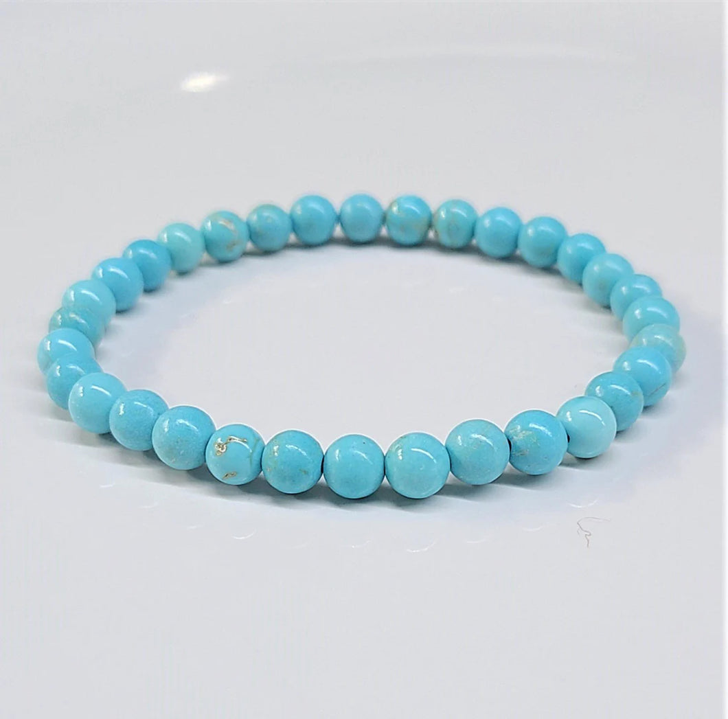 Turquoise Bracelet--8 mm