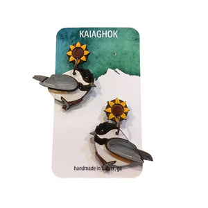 Chickadee Earrings