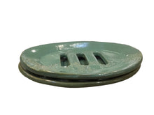 Oval soap dishes
