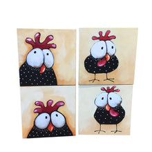 Whimsical Chickens