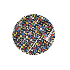 Round Polka Dot Plate