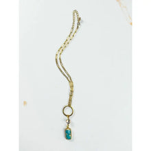 Gold Choker Necklace with Brush Gold