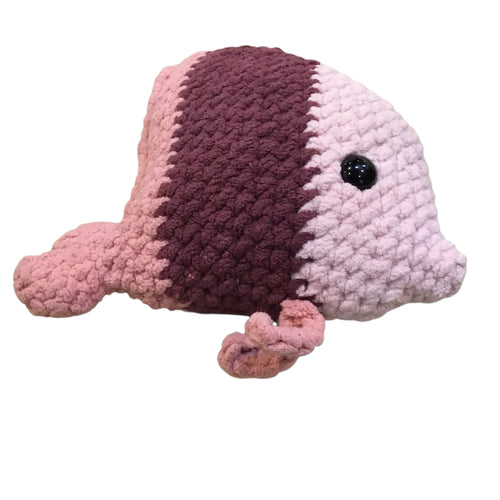 Angel Fish-Pink/Maroon
