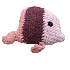 Angel Fish-Pink/Maroon
