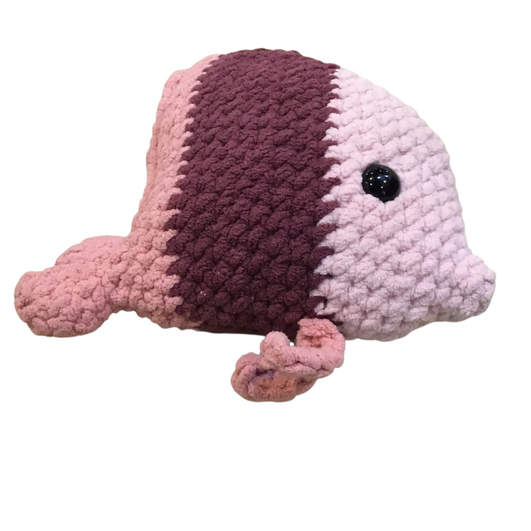 Angel Fish-Pink/Maroon