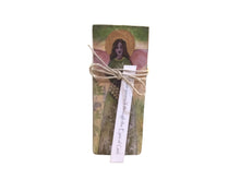 Small Wood Block Angel "See yourself through the eyes of god."